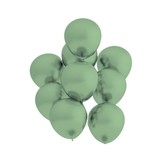 Dekorační chromový balonek Lime Green D5 
