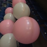 Obří balóny - JUMBO - 002 WHITE