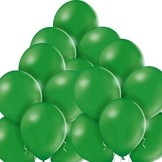 Tmavězelené balónky 50 kusů
