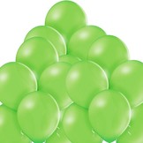 Limetkově zelené balónky 50 kusů