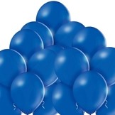Tmavěmodré balónky 50 kusů