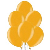 Balónek zlatý metalický 060 - 10 ks
