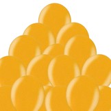 Balónek zlatý metalický 060 - 30 ks