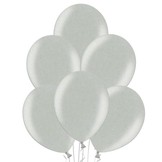 Balónek stříbrný metalický 061 - 10 ks