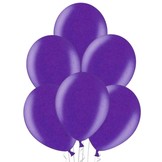 Balónek fialový metalický 062 - 10 ks