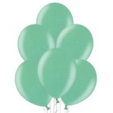 Balónek zelený metalický 063 - 10 ks