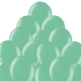 Balónek zelený metalický 063 - 30 ks