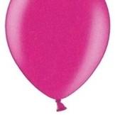Balónek růžový metalický 064