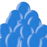Balónek modrý metalický 065 - 30 ks