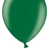 Balónek zelený metalický 068