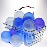 Balónky metalické - 079 ROYAL BLUE