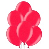 Balónky metalické - 080 CHERRY RED - 10 ks