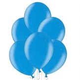 Balónky metalické - 085 CYAN - 10 ks