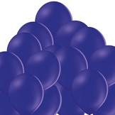 Švestkově modré balónky 50 kusů