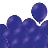 Švestkově modré balónky 100 kusů
