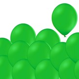 Zelené balónky 100 kusů