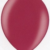 Balonky metalické 147 RUBY WINE - tmavě červená