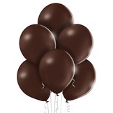 Hnědé balónky 10 kusů