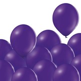 Fialové balónky 100 kusů