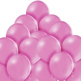 Růžové balónky cyklamen 50 kusů