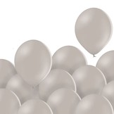 Světlošedé balónky 100 kusů