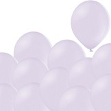 Světlé lila balónky 100 kusů