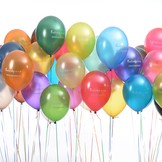 Nafukovací balonky s potiskem 100 ks
