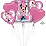 Minnie 1. narozeniny balónky sada 5 ks