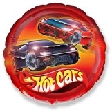 Balonek fóliový Hot Cars 42 cm