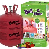 Helium Balloon time sada 30 ks + balónky 30ks mix barev