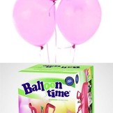 Helium Balloon time + balónky světle růžové 30ks