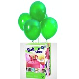 Helium Balloon time + balónky zelené 30ks
