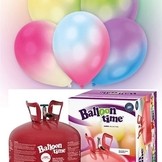 Helium Balloon time sada LED balónky mix 27ks