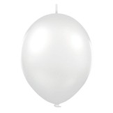 Balónky řetězové bílé 5 ks 