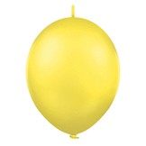Balónky řetězové žluté 5 ks 