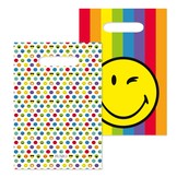 Smiley World taška papírová 8ks 16 cm x 24 cm