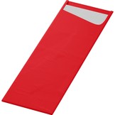 Kapsa na příbor červená Dunisoft® 10 ks 7 cm x 23 cm