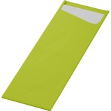 Kapsa na příbor světle zelená Dunisoft® 60 ks 7 cm x 23 cm