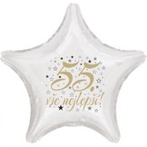 55. narozeniny balónek hvězda 