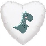 Balónek dinosaurus srdce 