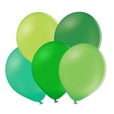 Mix zelených balónků 5 kusů