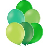 Mix zelených balónků 10 kusů