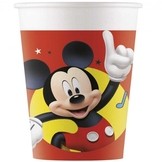 Mickey Mouse kelímky papírové 8 ks 200 ml