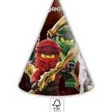 Lego Ninjago čepičky 6 ks