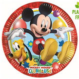 Mickey talíře papírové 8 ks 23 cm