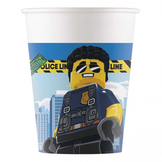 Lego City kelímky papírové 8 ks 200 ml