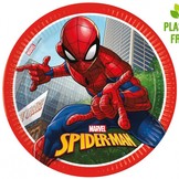 Spiderman talířky papírové 8 ks 23 cm