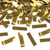 Vystřelovací konfety zlaté 60cm