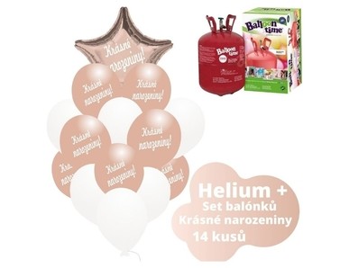 Helium narozeninová výzdoba