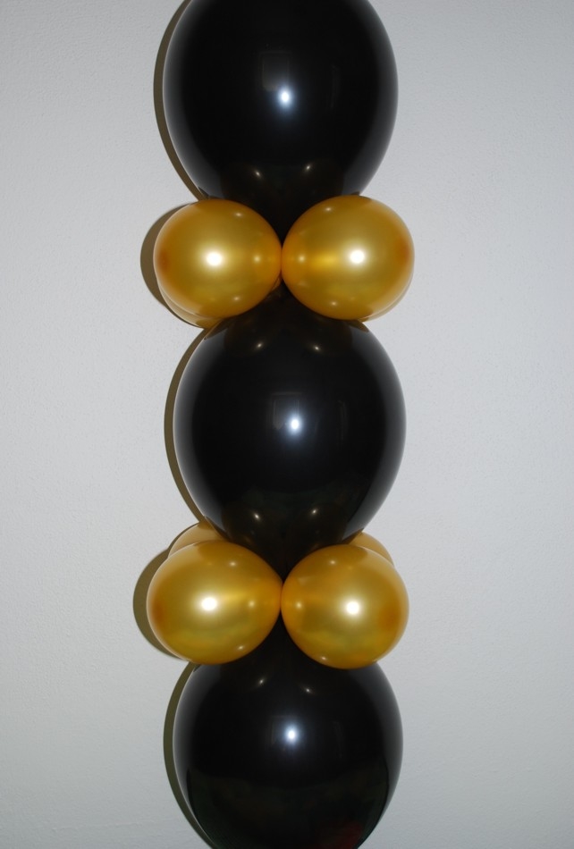 Balonek D5 dekorační 060 Gold metalický